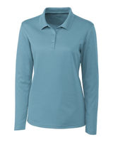 Clique Spin Eco Performance Pique Long Sleeve Womens Polo