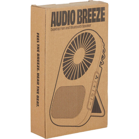 Audio Breeze Desktop Fan with Bluetooth Speaker