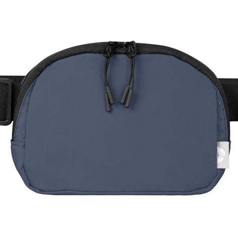 Taiga rPET Nylon Zippered Waist Bag - 40 oz - Heat Transfer