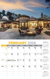 Galleria Wall Calendar 2026 Homes