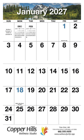 HotLine® Products Big Numbers Appointment Calendar - Stapled