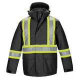 Armour Adult Hi-Vis Insulated Parka w/Detachable Hood