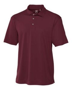 Cutter & Buck CB Drytec Genre Textured Solid Mens Polo