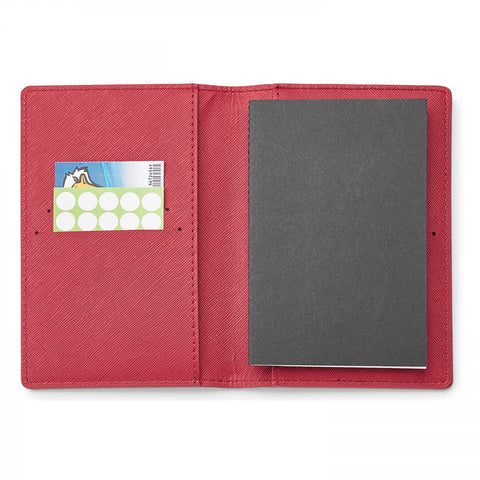 Genuine Leather Rfid Booklet Passport Holder