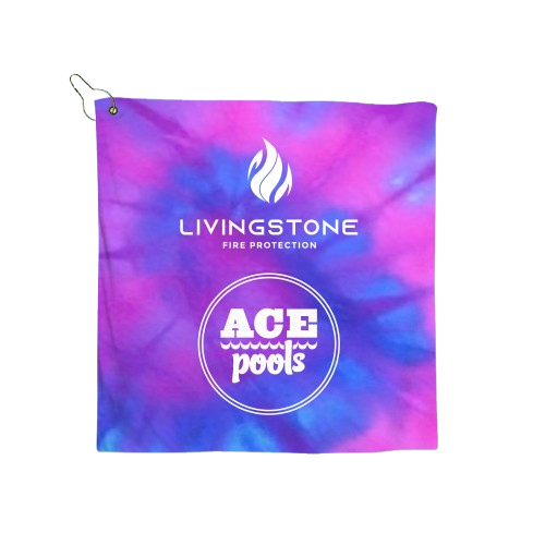 Sublimated Golf Towel 16"x16"