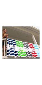 Sandbar Stripe Towel