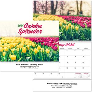 Garden Splendor Stapled Wall Calendar