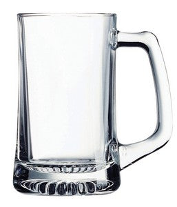 Rockstar Stein 25oz clear glass - Etched