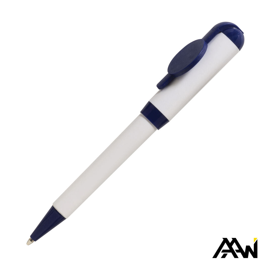 White / Dark Blue (Blank)