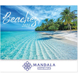 Beaches Stapled Wall Calendar