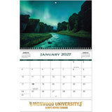 Luxe Gallery Amazing Nature Spiral Wall Calendar