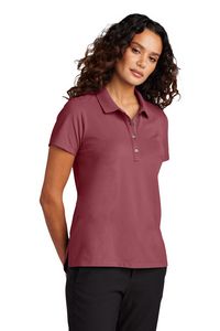 MERCER+METTLE™ Women's Stretch Pique Polo Shirt