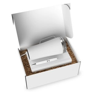 Sip N Script 3-Piece Gift Set in a Droppr - Custom Dropship Box