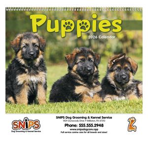 Puppies Calendar