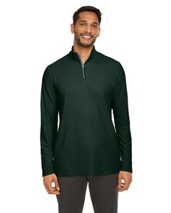 000224 CORE 365 Men's Fusion ChromaSoft™ Pique Quarter-Zip