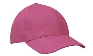 000953 Brushed Heavy Cotton 6 Panel Cap