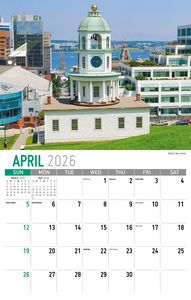 Galleria Wall Calendar 2026 Scenes of Atlantic Canada