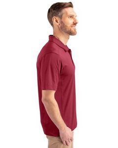 Cutter & Buck Prospect Eco Textured Stretch Recycled Mens Short Sleeve Polo