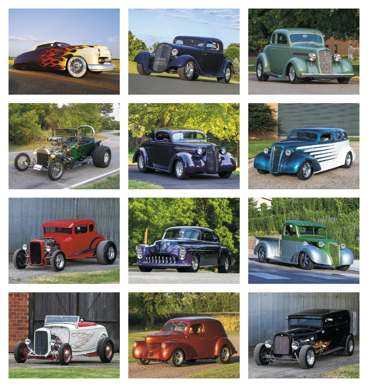 HotLine Products Street Rod Fever Appointment Calendar - Stapled month image