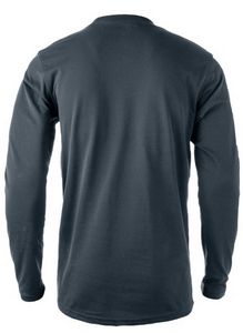 Charcoal Heather Gray Blank Back