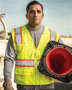 Kishigo® Ultra-Cool™ Solid Front Vest w/Mesh Back