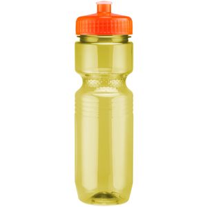 26 Oz. Translucent Jogger Bottle w/ Push Pull Lid
