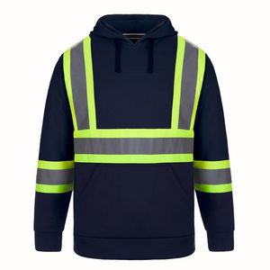 Long Haul Adult Hi-Vis Pullover Hooded Sweatshirt