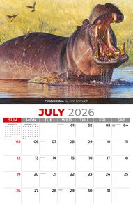 Galleria Wall Calendar 2026 Wildlife Portraits
