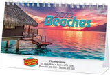 Beaches Full Colour Desk Calendar