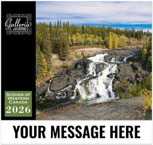Galleria Wall Calendar 2026 Scenes of Western Canada