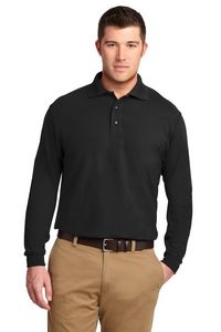 Port Authority® Silk Touch™ Long Sleeve Polo Shirt