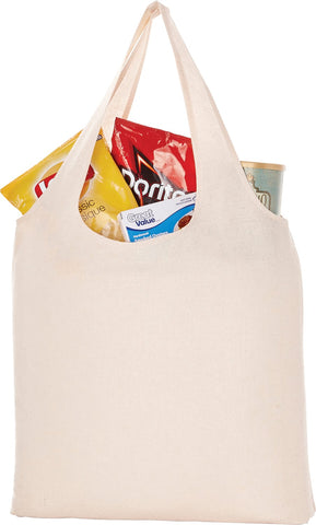 Lightweight All-Purpose 5oz Cotton Canvas Tote Bag