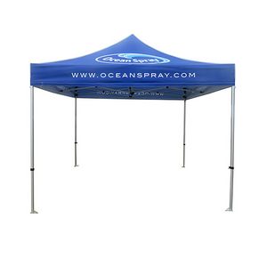 000550  Premium Sublimated Tent Kit 10', Includes Premium 40mm Aluminum Frame, Canopy, Case, Grass Stake Kit