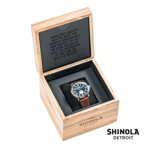 Shinola® Runwell Watch - Midnight Blue/Cattail