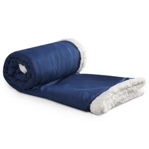 Super Soft Large Fleece Sherpa Blanket - 50'' x 60'' Unfolded