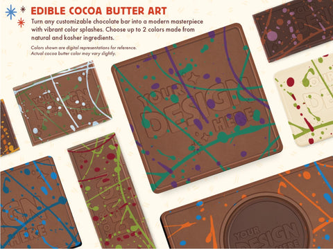 Decadent 6-Piece Chocolate Shortbread Cookie Gift Set with Luxury Custom Packaging