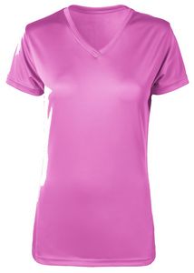 Zorrel® Ladies' Marathon Syntrel™ V-Neck Training Tee Shirt