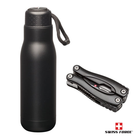 Swiss Force® Bonam Bottle & Multi-Tool Gift Set