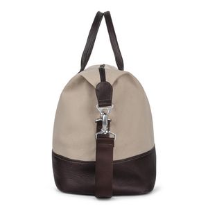 000872 Bugatti Colombian Leather Duffle Bag with multiple pockets