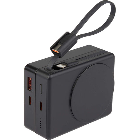 5000 mAh 15W MagClick Power Bank with Wall Charger