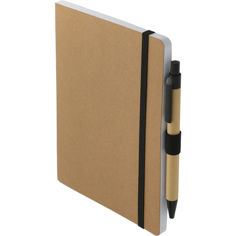 5'' x 7'' FSC® Recycled Notebook and Pen Set