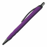 Vernon Plastic Rubberized Plunger Action Ballpoint Pen (3-5 Days)