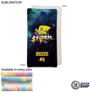 48 Hr Quick Ship - Team Blanket in Ultra Soft and Smooth Microfleece, 30x60, Stadium size