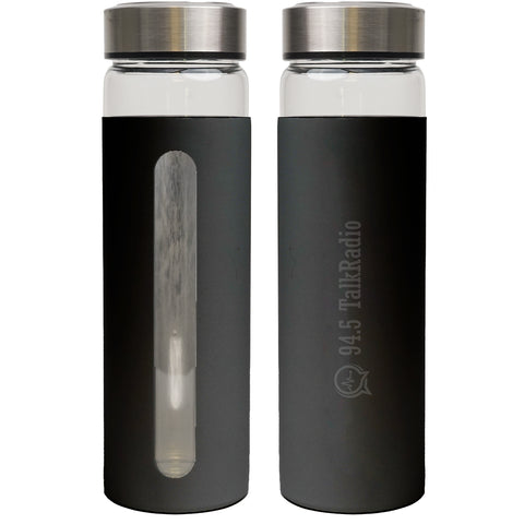 Rideau 600 Ml. (20 Fl.Oz.) Glass Bottle With Aluminum Sleeve