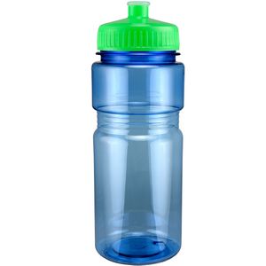 20 Oz. Translucent Recreation Bottle w/ Push Pull Lid