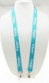 3/4" Digitally Sublimated Lanyard w/ Double Standard Attachment