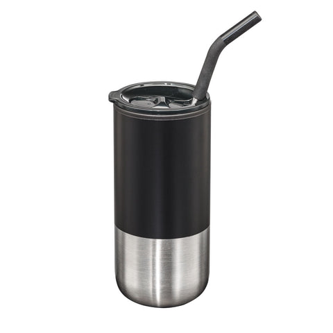 Bondi Double Wall Tumbler w/ Straw -18oz