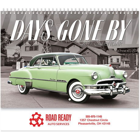 Days Gone By Spiral Wall Calendar