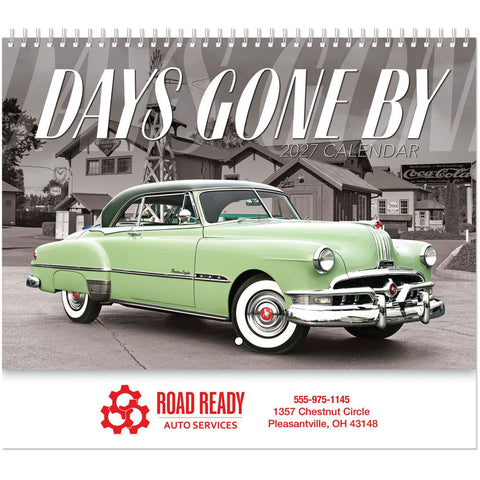 Days Gone By Spiral Wall Calendar