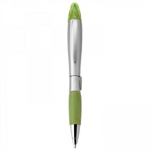 Silver Blossom Ballpoint Pen/Highlighter